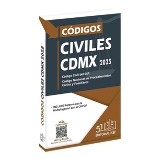 Foto 1 | Códigos Civiles Cdmx 2025 (profesional)