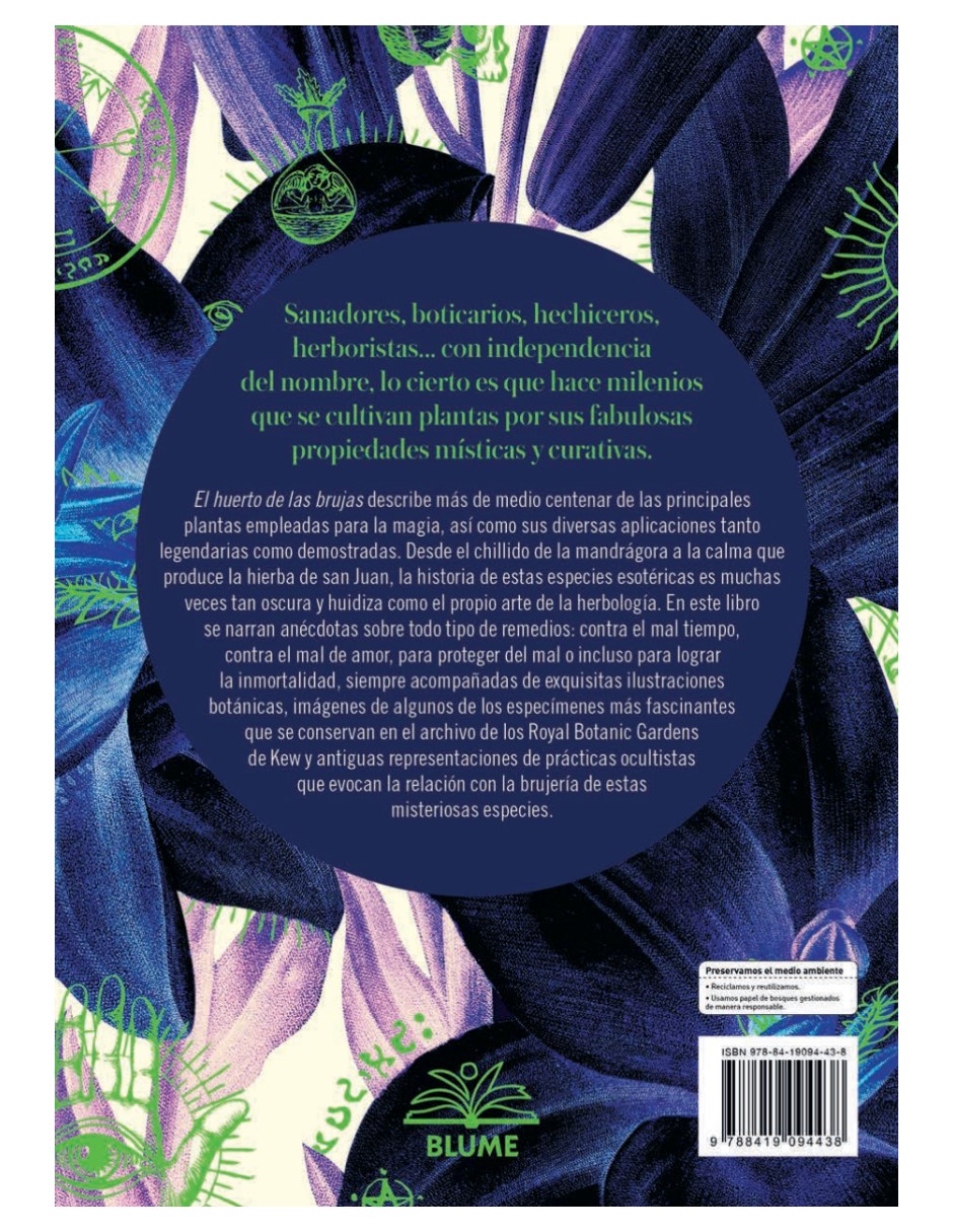 Foto 4 pulgar | Huerto De Las Brujas Sandra Lawrence Blume Pasta Dura