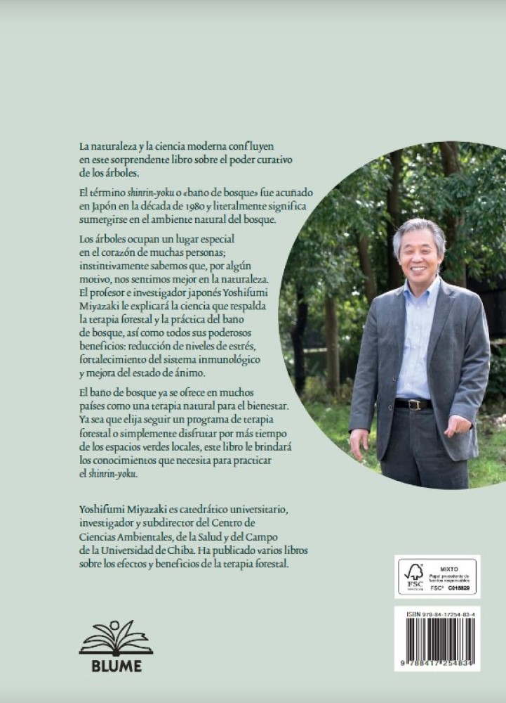 Foto 4 pulgar | Shinrin Yoku. Banos Curativos De Bosque Mayazaki Yoshifumi Blume Pasta Dura