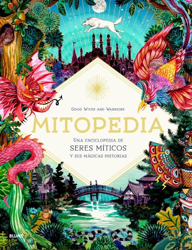 Foto 2 pulgar | Libro Mitopedia Becky Bolton Louise Chappell Blume Pasta Dura