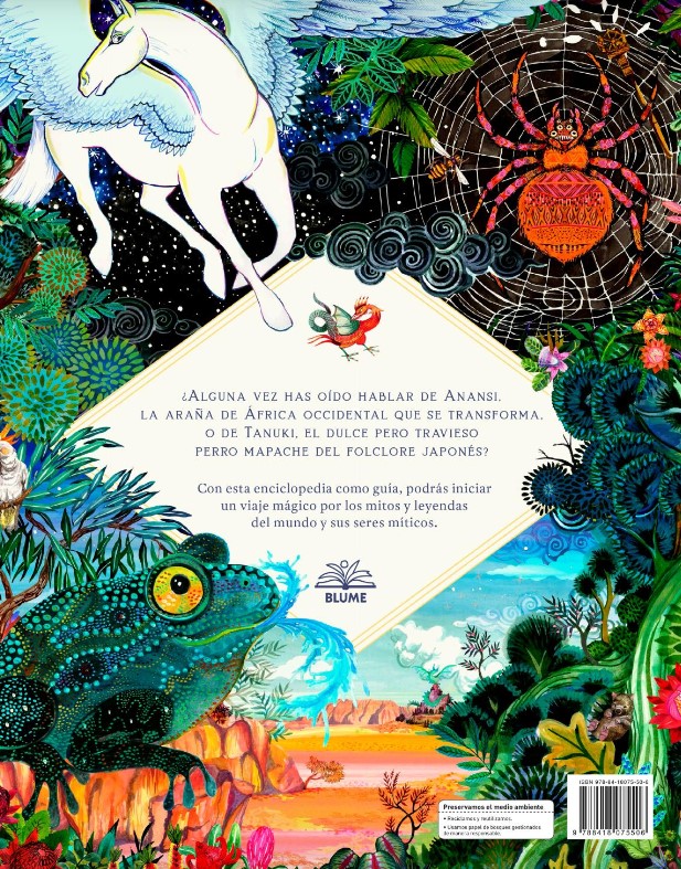 Foto 4 | Libro Mitopedia Becky Bolton Louise Chappell Blume Pasta Dura
