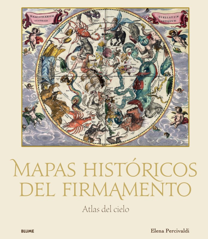 Foto 2 pulgar | Mapas Historicos Del Firmamento Elena Percivaldi Blume Pasta Dura
