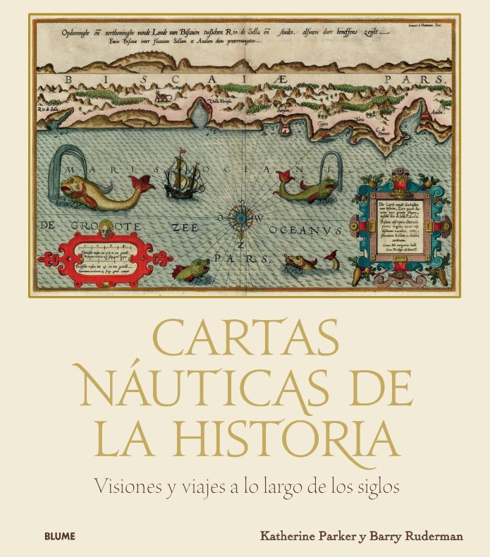Foto 2 pulgar | Cartas Nauticas De La Historia Katherine Parker Y Barry Lawrence Ruderman Blume Pasta Dura