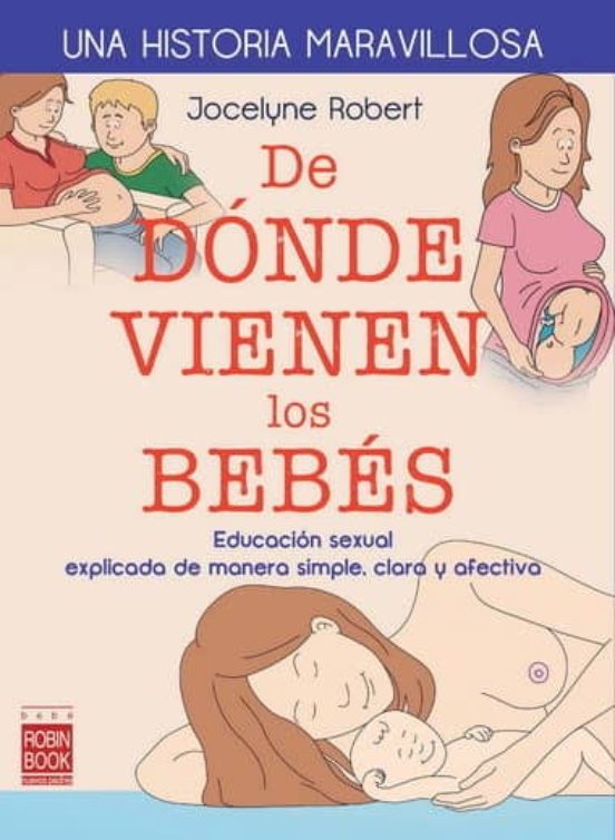 Foto 2 pulgar | De Donde Vienen Los Bebes Jocelyne Robert Redbook Pasta Dura