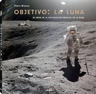 Foto 1 | Objetivo: La Luna Piers Bizony Librero Pasta Dura