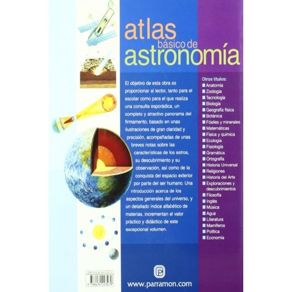 Foto 3 pulgar | Atlas Básico De Astronomía