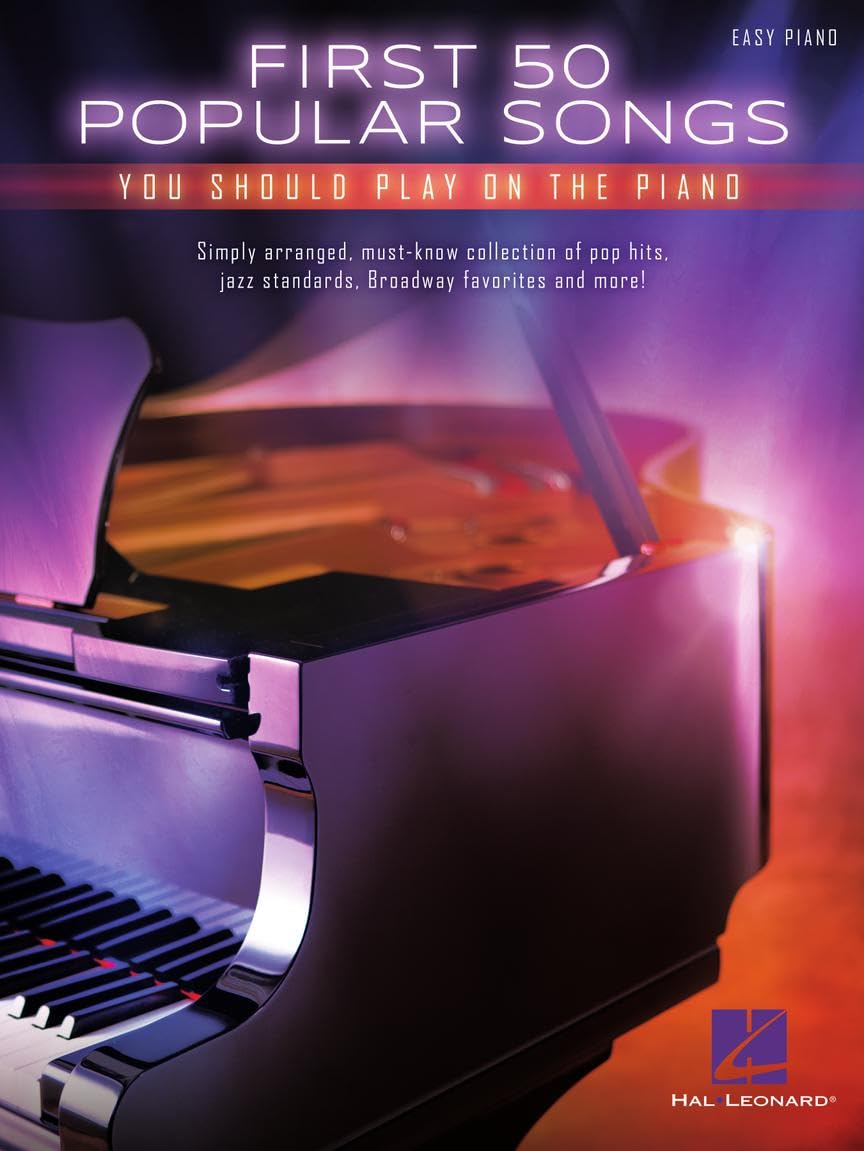 Foto 2 pulgar | Reserva Las 50 Primeras Canciones Populares De Hal Leonard Que Deberías Tocar En El Piano - Venta Internacional.