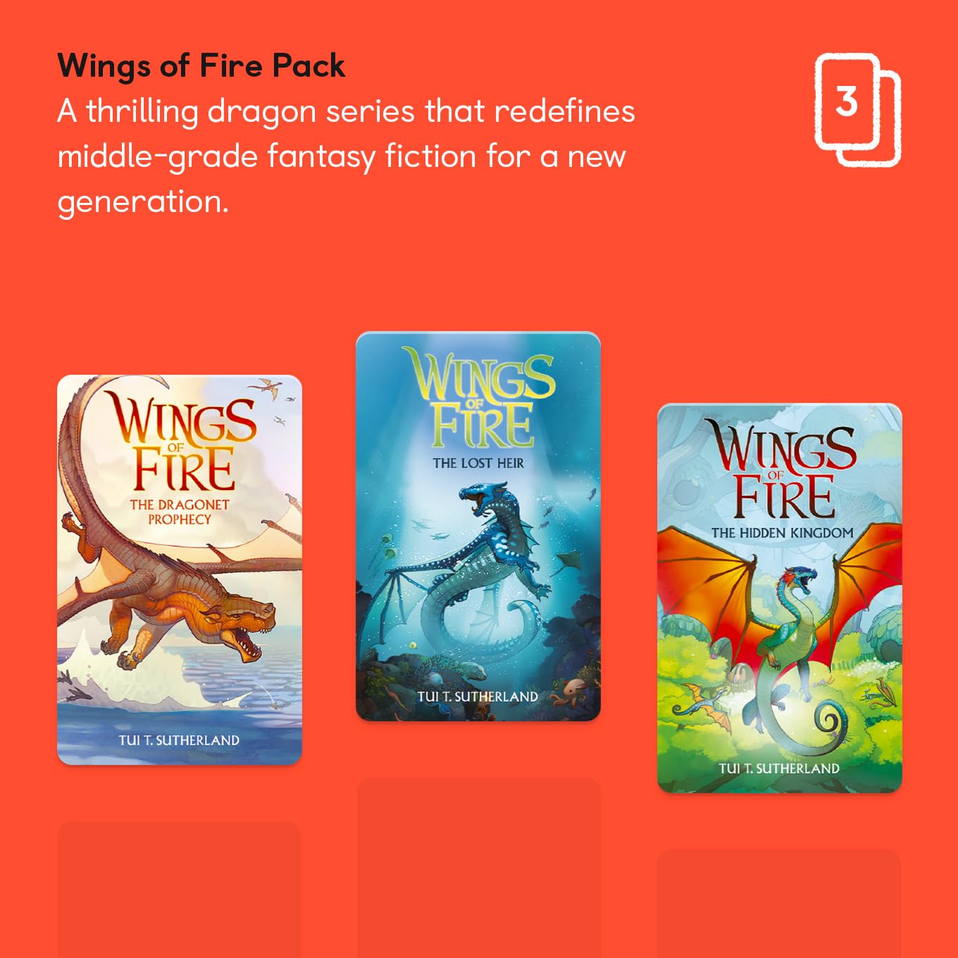 Foto 3 pulgar | Tarjetas De Audio Yoto Wings Of Fire De Tui T. Sutherland Kids 8+ - Venta Internacional.
