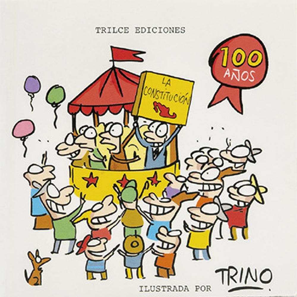 Foto 2 pulgar | La Constitución Ilustrada Por Trino