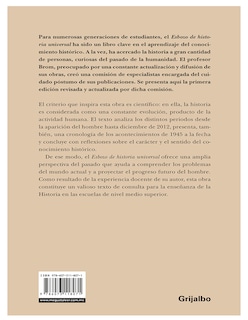 Foto 2 | Libro 🌍 Esbozo De Historia Universal: Un Viaje A Través Del Tiempo 📚 Autor Juan Brom Editorial Grijalbo