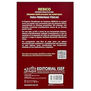 Foto 2 | Estudio Práctico Del Nuevo Régimen Simplificado De Confianza Para Personas Físicas 2025