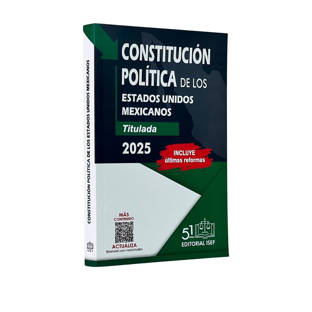 Foto 1 | Constitución Política De Los Estados Unidos Mexicanos 2025 (profesional)