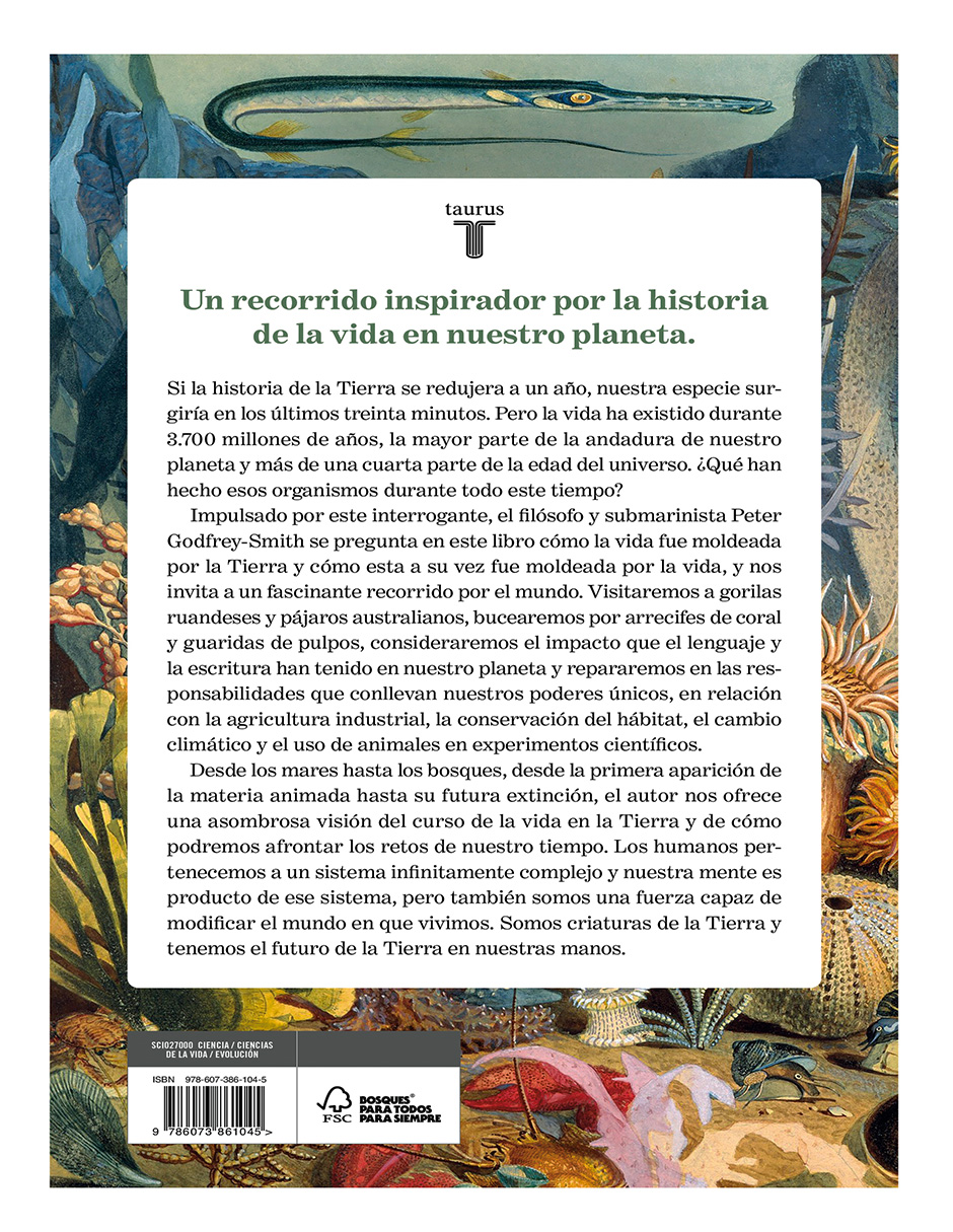 Foto 4 pulgar | Libro Libro “vivir En La Tierra: Consciencia  Vida Y El Origen Del Mundo Natural” Autor  Abraham Gragera Editorial