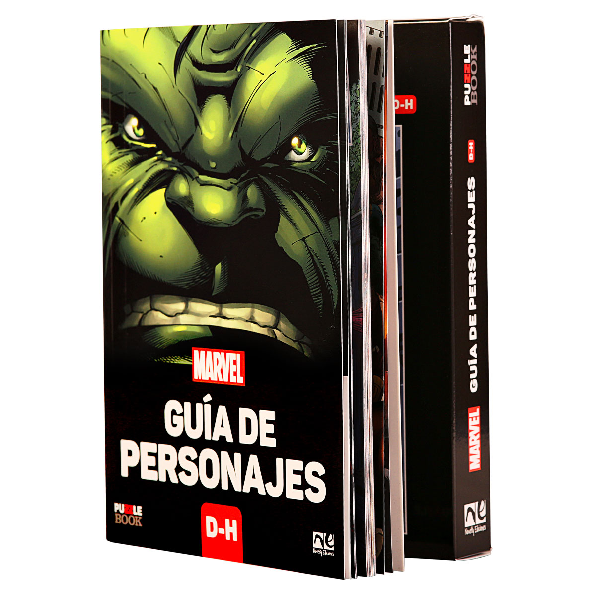 Guía de Personajes Marvel D/h más Rompecabezas - Novelty Multicolor $289