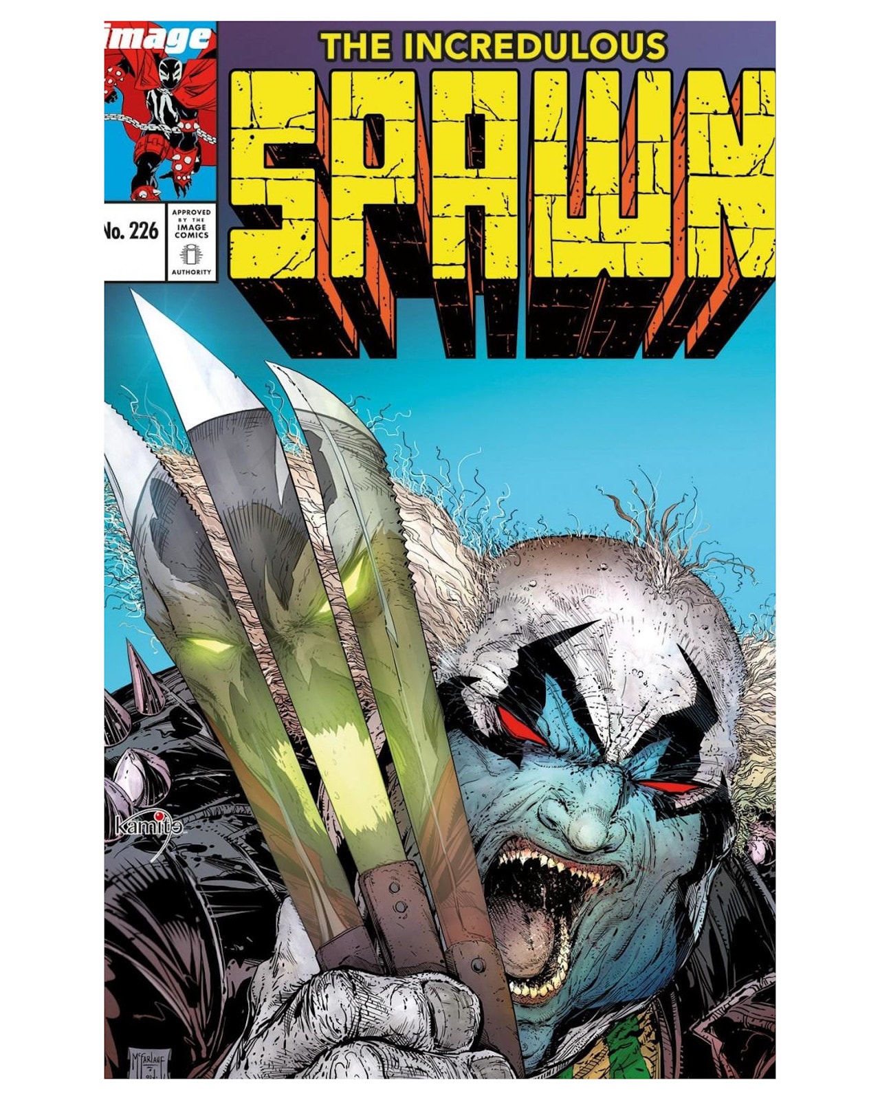 Cómic - Spawn 226A - Kamite - Todd Mcfarlane $199