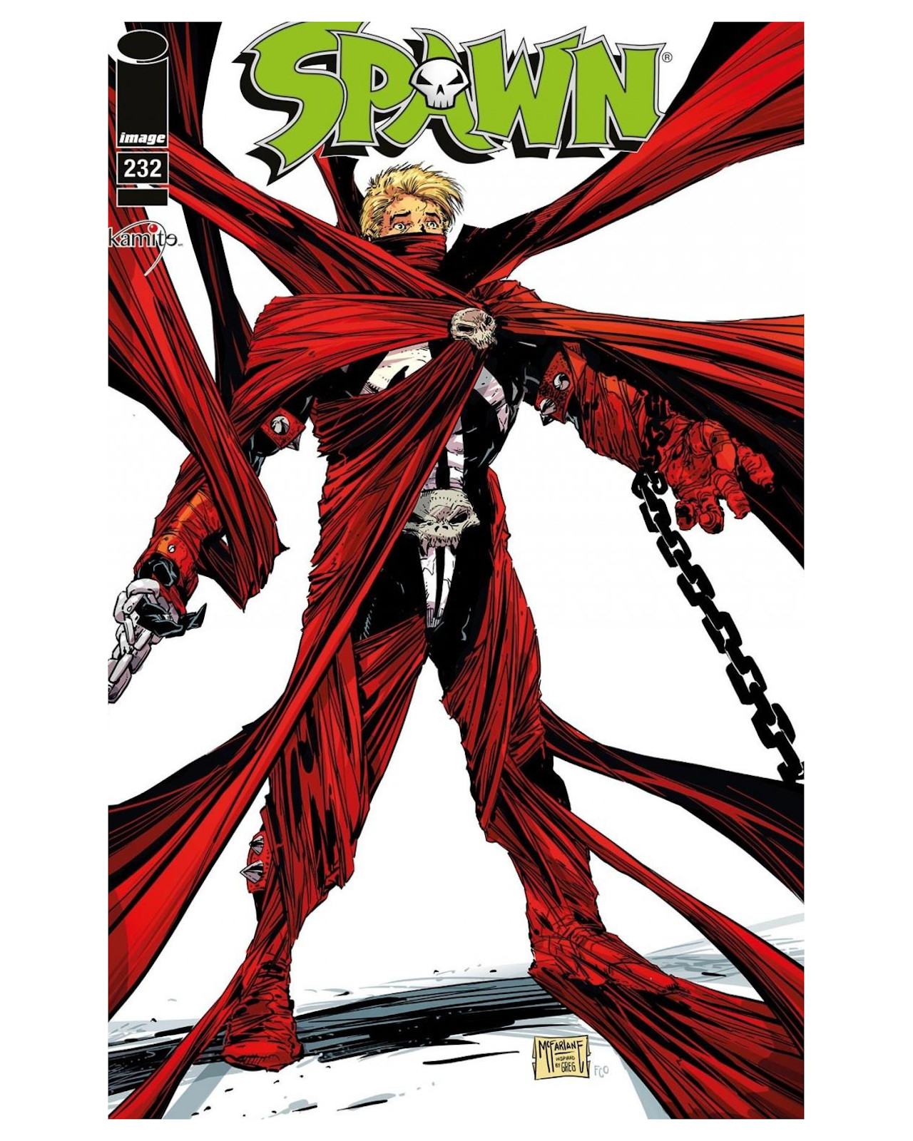 Foto 2 pulgar | Cómic - Spawn 232 - Kamite - Todd Mcfarlane