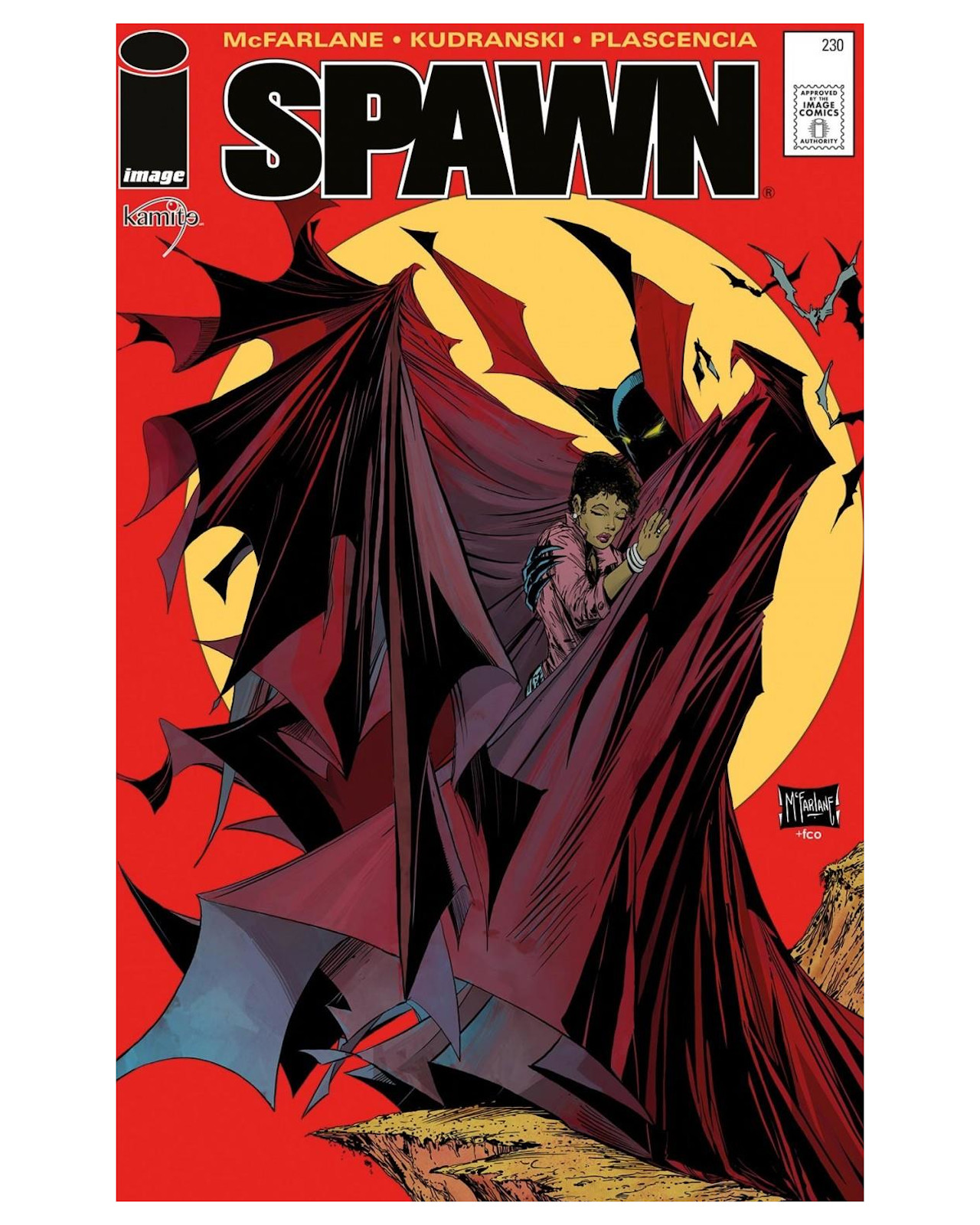 Foto 2 pulgar | Cómic - Spawn 230A - Kamite - Todd Mcfarlane