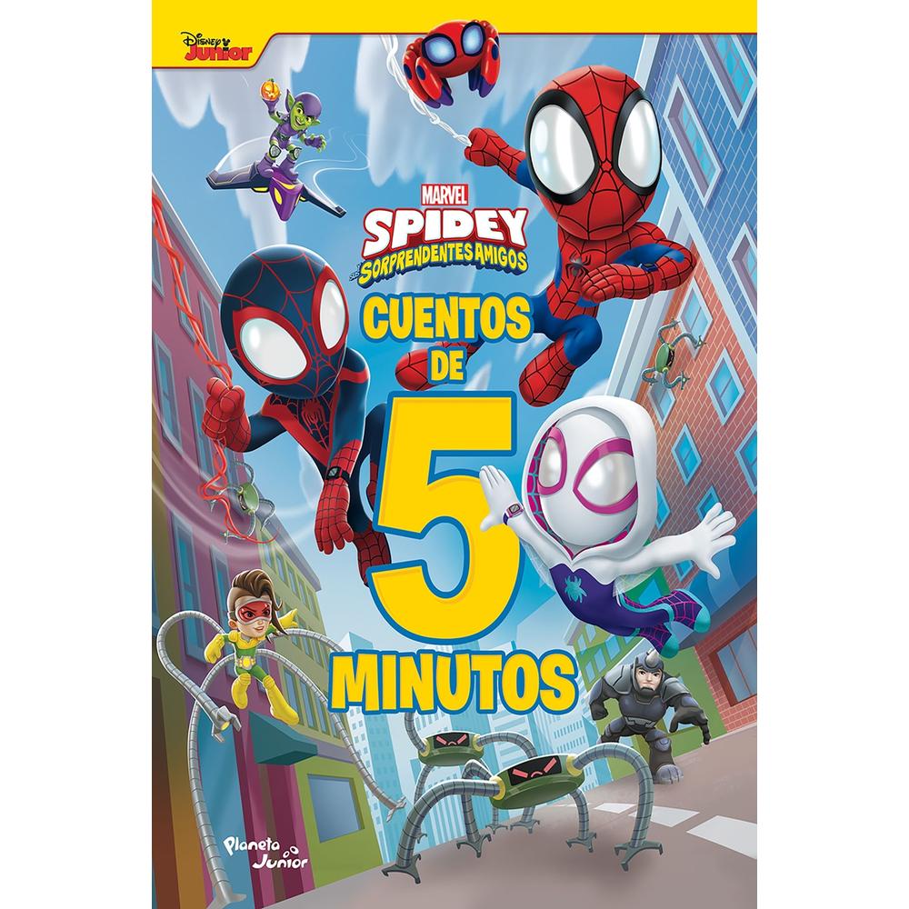 Libro Spidey Y Sus Sorprendentes Amigos. Cuentos De 5 Minutos Cadabra & Books