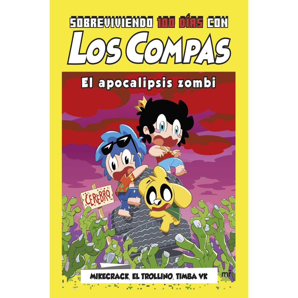 Libro Sobreviviendo 100 Días Con Los Compas Autor Mikecrack