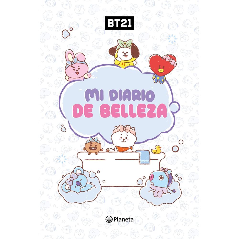 Libro Bt21 Mi Diario de Belleza Editorial Planeta