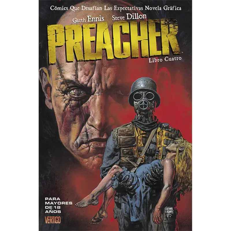 Comic Preacher Libro Cuatro