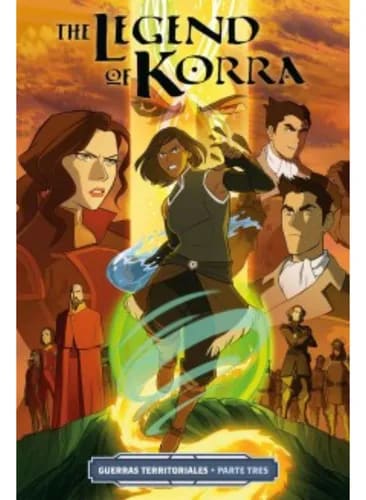 Comic The Legend Of Korra Guerras Territoriales. 1 $200