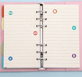Foto 4 | Agenda Funbu color Azul con Cremallera