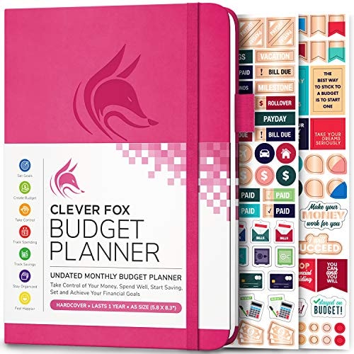 Venta Internacional- Planificador de Presupuesto Clever Fox Rosa $687