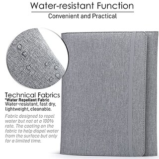 Foto 3 | Venta Internacional- Funda para Agenda Kaitiaki Impermeable color Gris