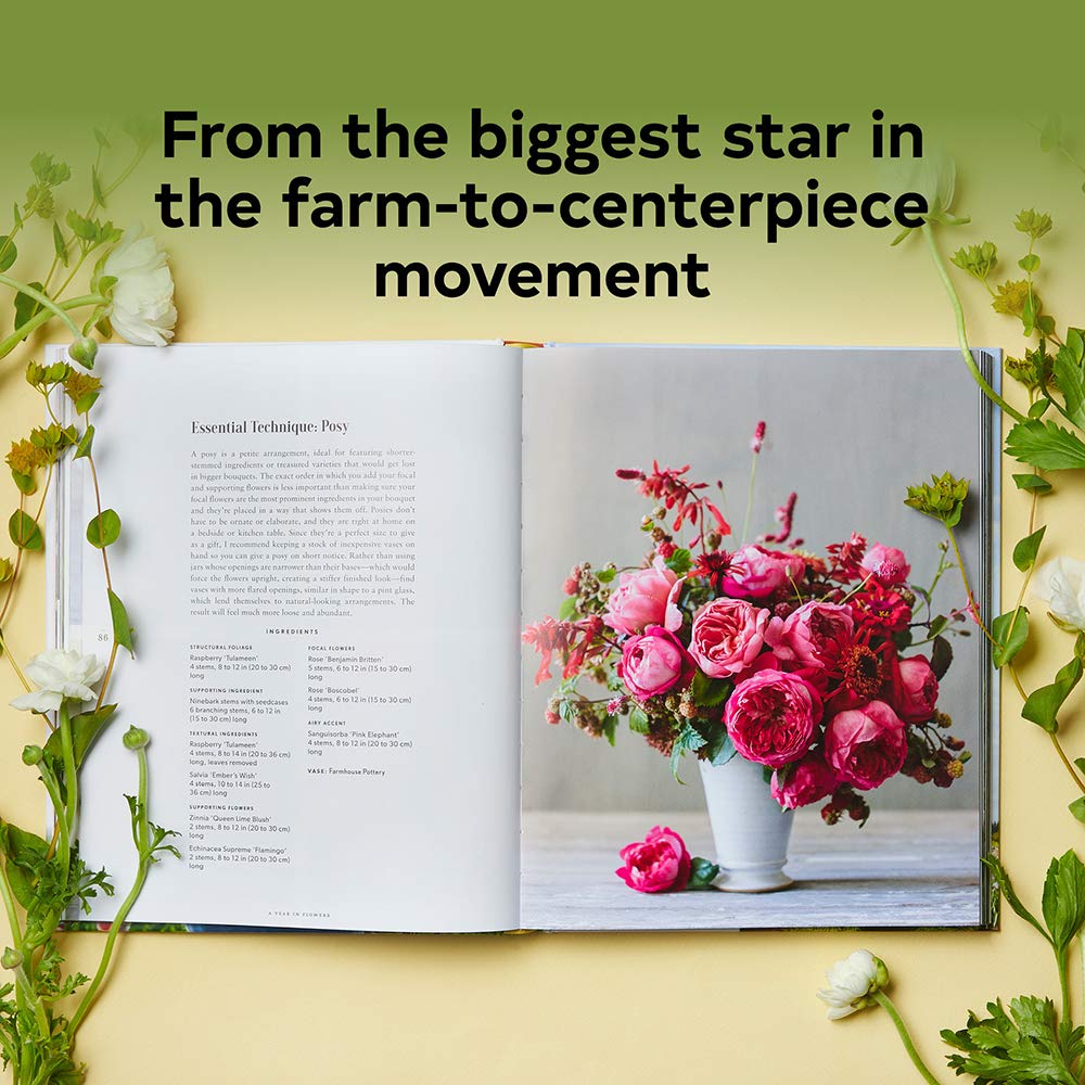 Foto 6 pulgar | Reserve A Year In Flowers Designing Arrangements De Floret Farm - Venta Internacional.