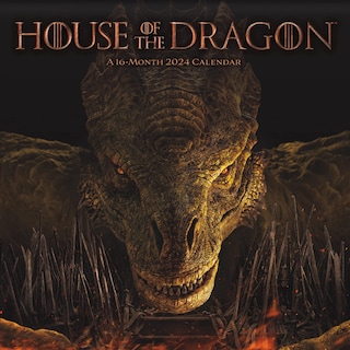 Foto 1 | Calendario De Pared Trends International House Of The Dragon 2024 - Venta Internacional.