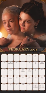 Foto 3 | Calendario De Pared Trends International House Of The Dragon 2024 - Venta Internacional.