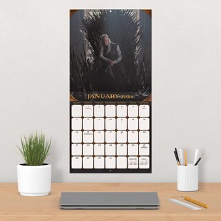 Foto 5 | Calendario De Pared Trends International House Of The Dragon 2024 - Venta Internacional.
