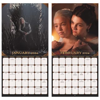 Foto 6 | Calendario De Pared Trends International House Of The Dragon 2024 - Venta Internacional.