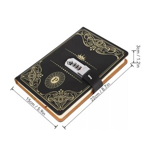 Foto 4 | Agenda De Cuero Con Candado Diario Personal 150 Hojas A5 Belug, Rosa