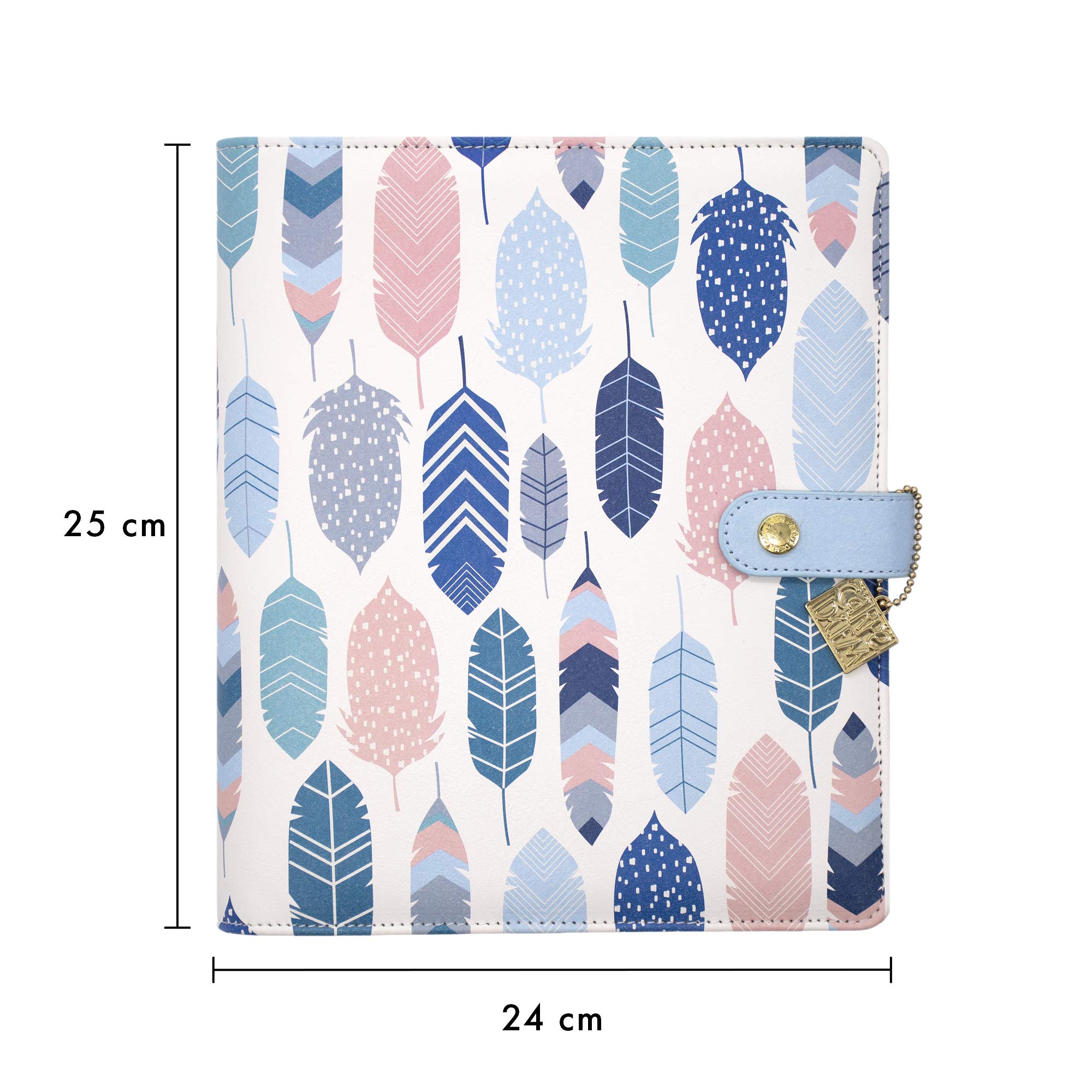 Foto 3 pulgar | Planner Pukka Pad Carpe Diem A5 Con Insertos De Plumas De 25 X 24 X 5 Cm - Venta Internacional.