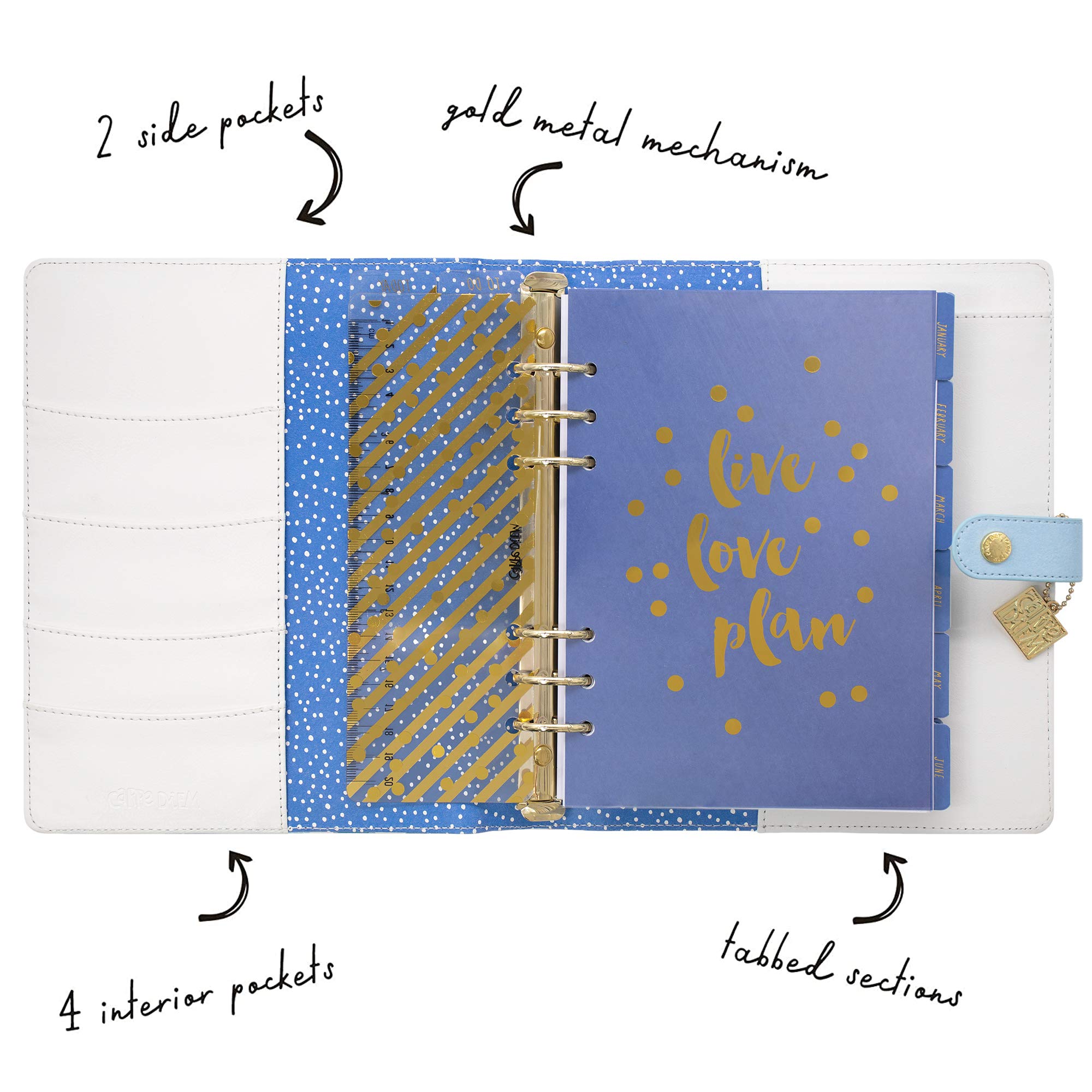 Foto 4 pulgar | Planner Pukka Pad Carpe Diem A5 Con Insertos De Plumas De 25 X 24 X 5 Cm - Venta Internacional.