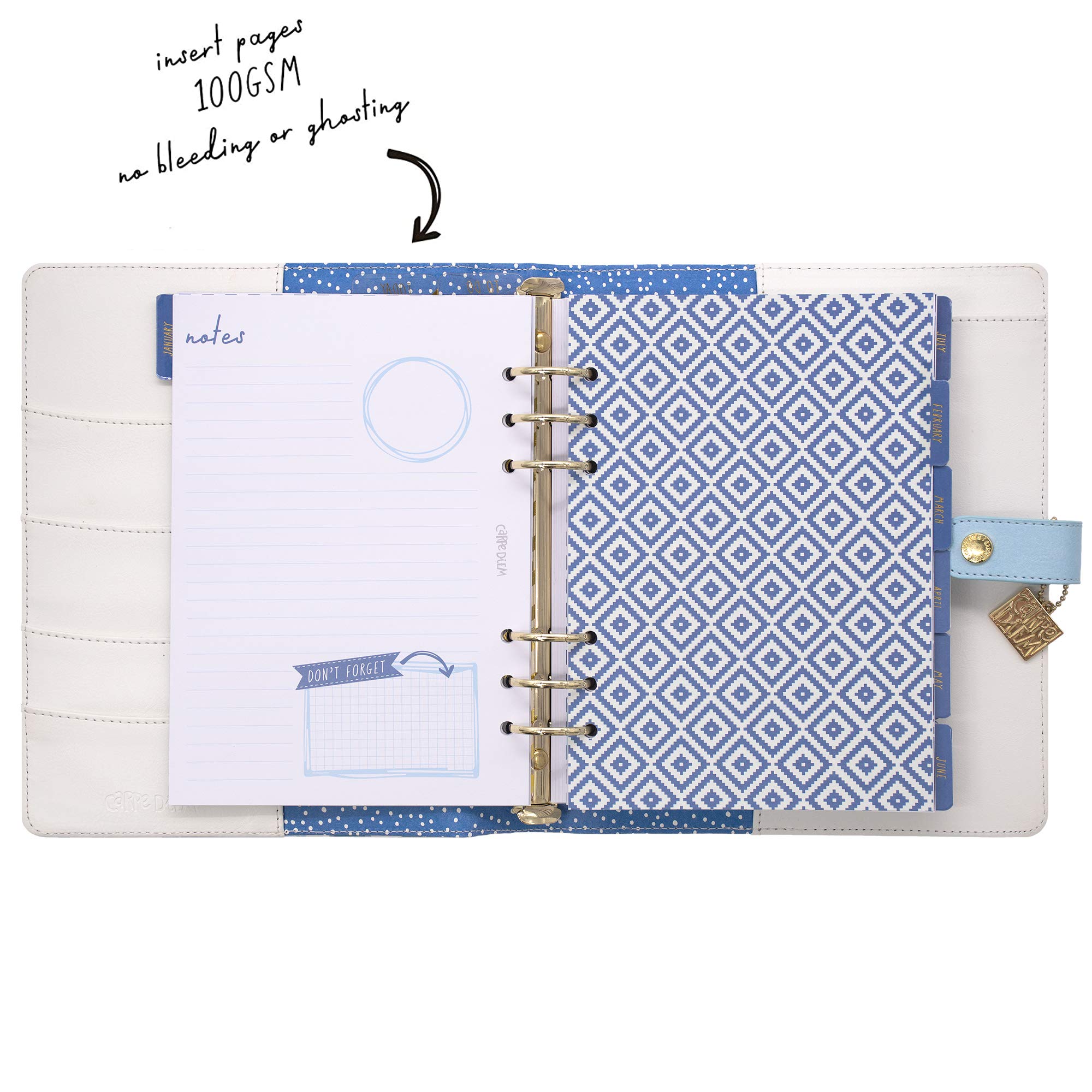 Foto 5 pulgar | Planner Pukka Pad Carpe Diem A5 Con Insertos De Plumas De 25 X 24 X 5 Cm - Venta Internacional.