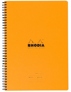 Foto 1 | Libreta Rhodia Meeting Books A4+ 225 X 297 Mm, Color Naranja - Venta Internacional.