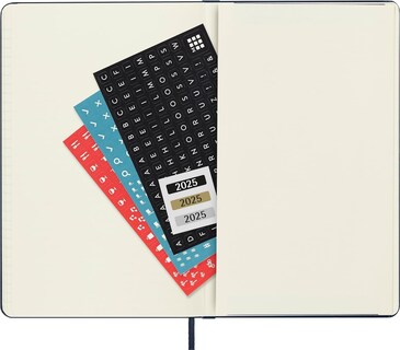 Foto 6 | Agenda Moleskine Classic 2025 Semanal Negra - Venta Internacional