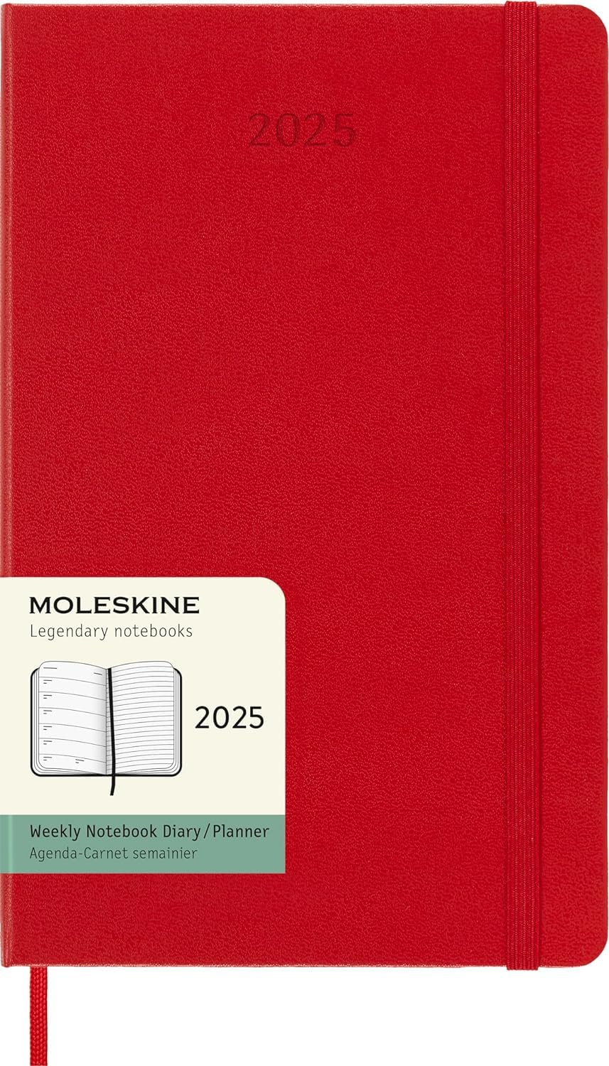 Foto 2 pulgar | Agenda 2025 Moleskine Roja-Venta Internacional