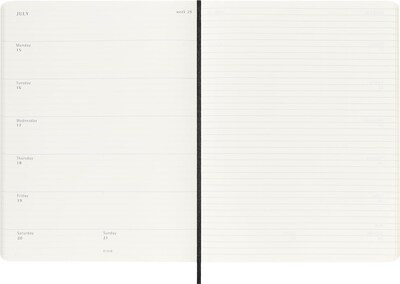 Foto 4 | Agenda 2025 Moleskine Negra-Venta Internacional