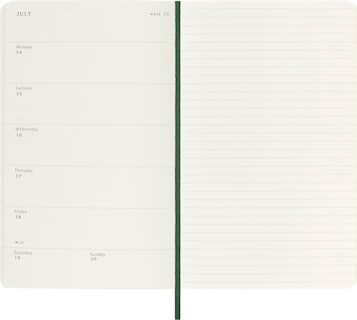 Foto 4 | Agenda 2025 Moleskine Verde-Venta Internacional