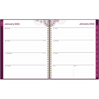 Foto 2 | Calendario De Planificación Blue Sky 2025 Semanal/mensual Gili 21 X 28 Cm - Venta Internacional.