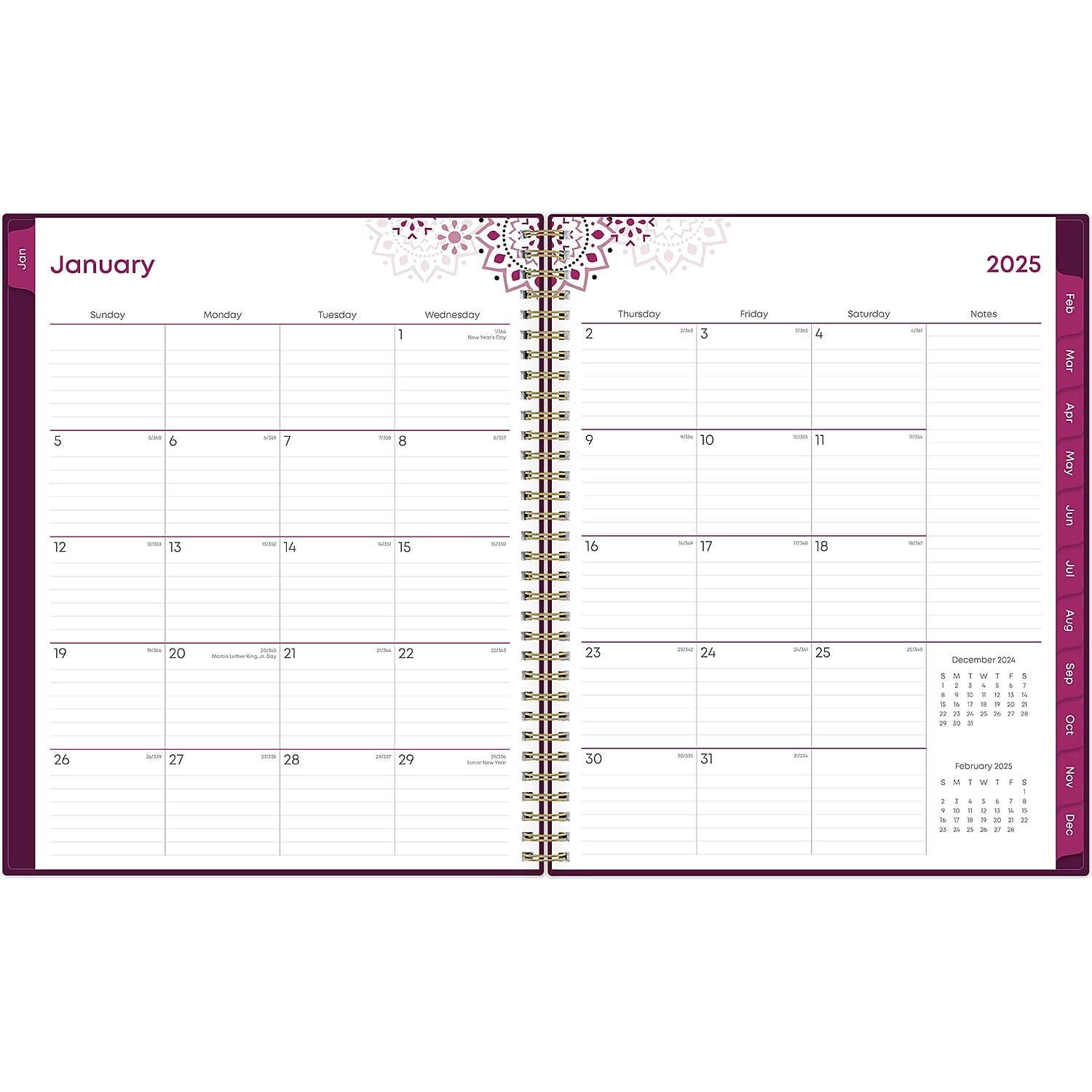 Foto 4 pulgar | Calendario De Planificación Blue Sky 2025 Semanal/mensual Gili 21 X 28 Cm - Venta Internacional.