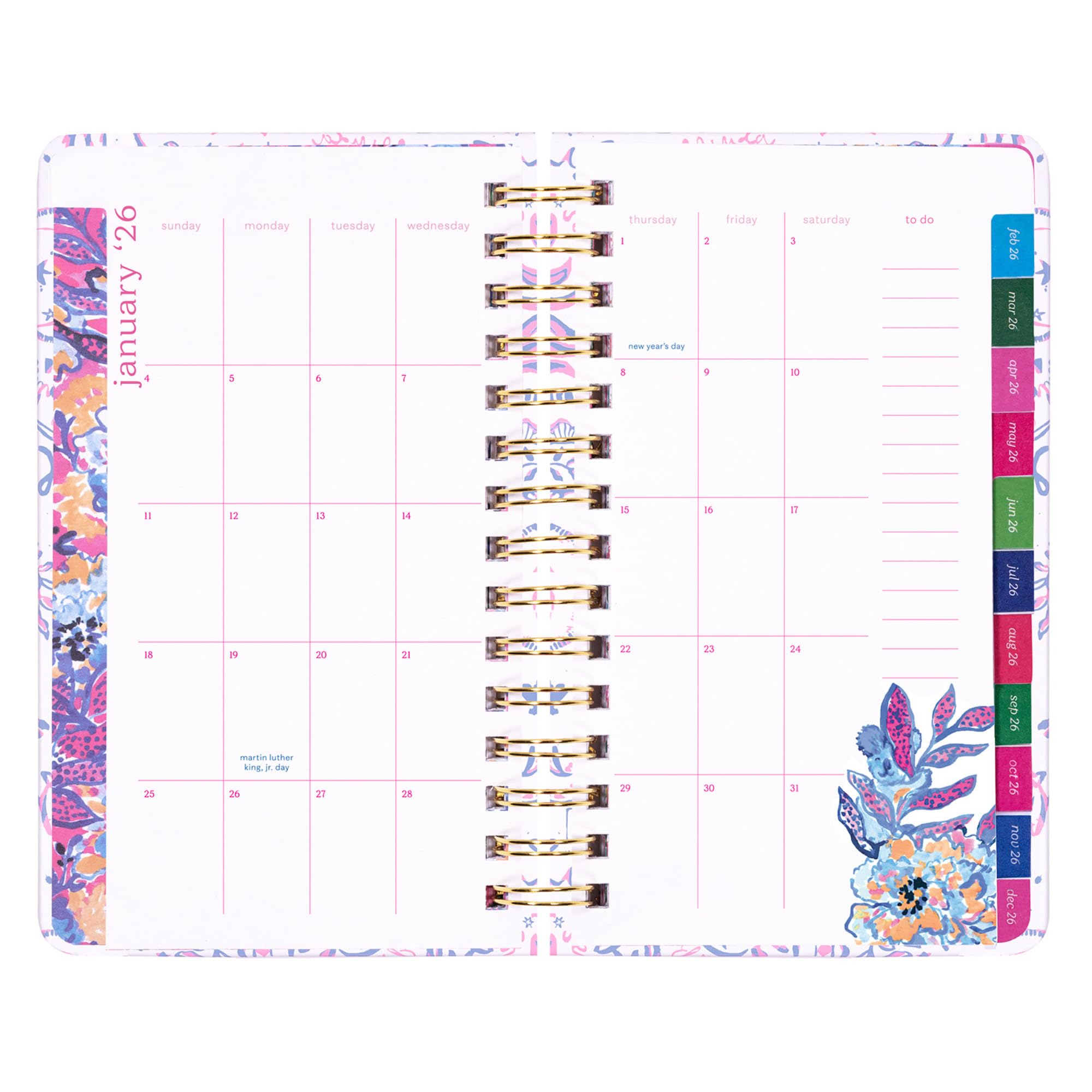 Foto 4 pulgar | Planificadora Lilly Pulitzer Medium De Agosto De 2025 A Diciembre De 2026 - Venta Internacional.