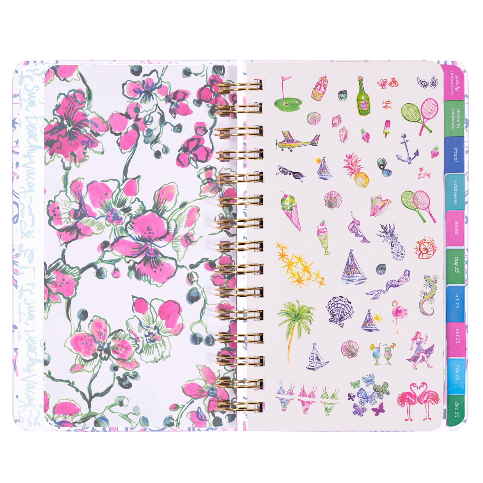 Foto 5 | Planificadora Lilly Pulitzer Medium De Agosto De 2025 A Diciembre De 2026 - Venta Internacional.