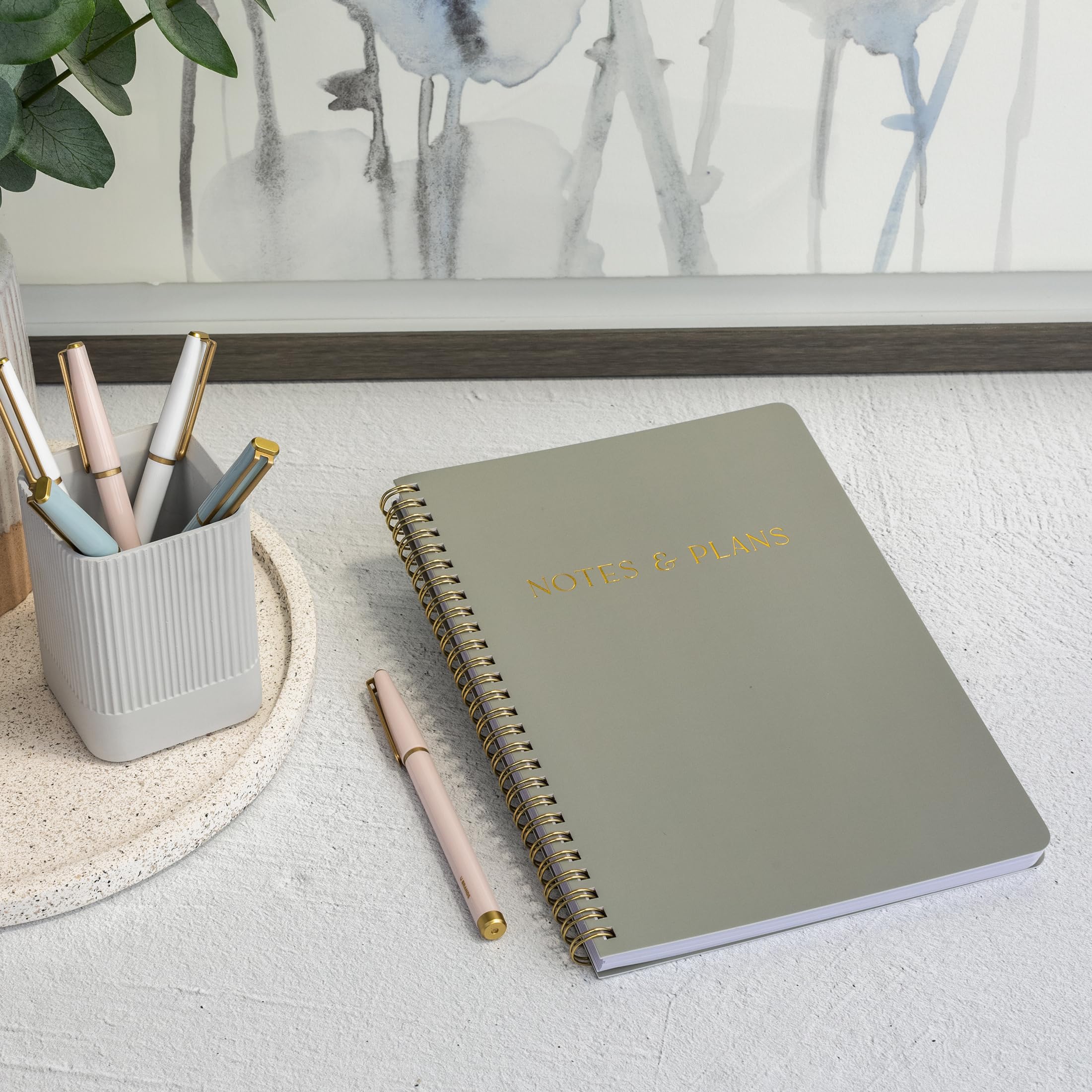 Foto 3 | Cuaderno Planificador Diario Zicoto Con Horario Horario  Color Verde - Venta Internacional.