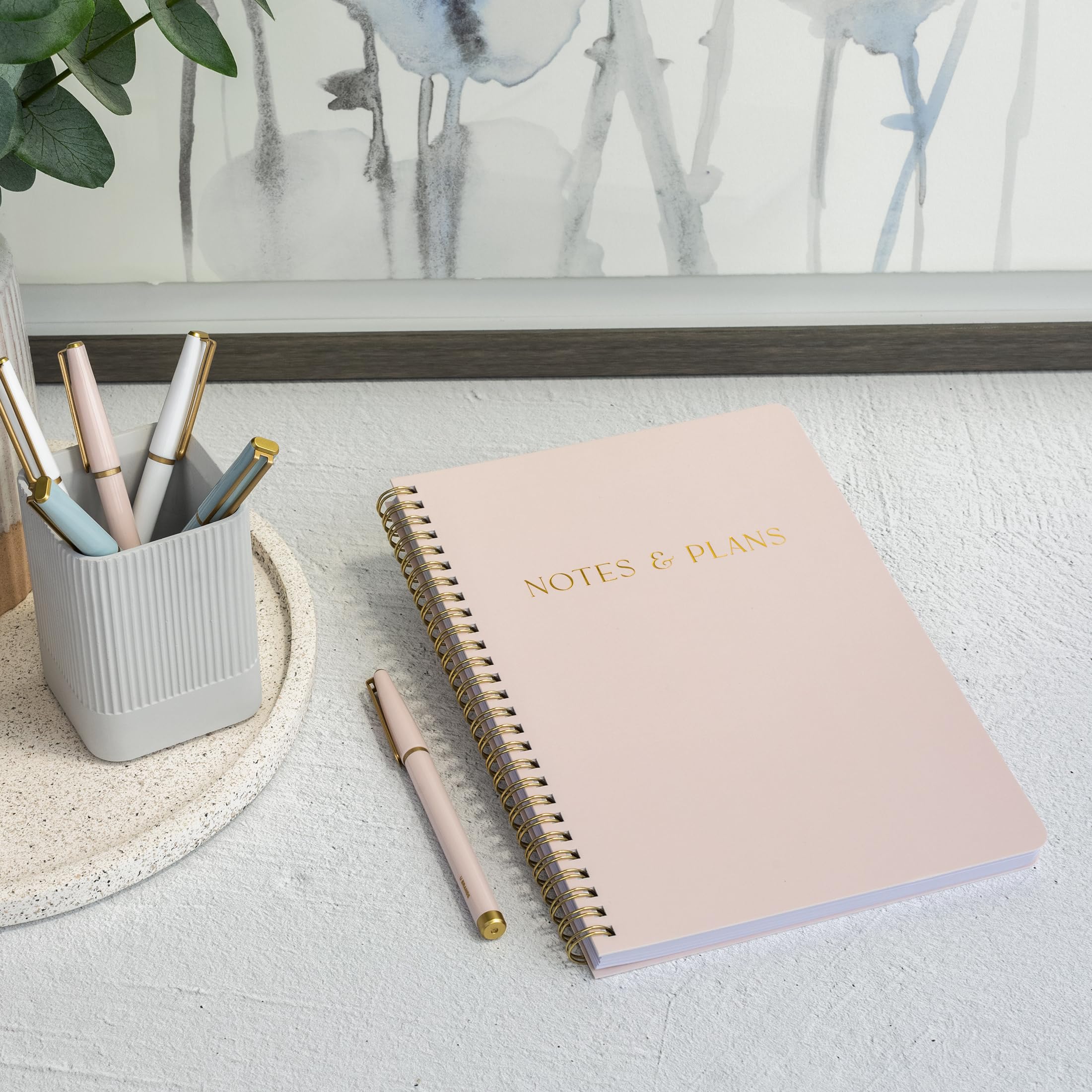 Foto 4 pulgar | Cuaderno Planificador Diario Zicoto Con Forma De Espiral Estética Para Mujer - Venta Internacional.