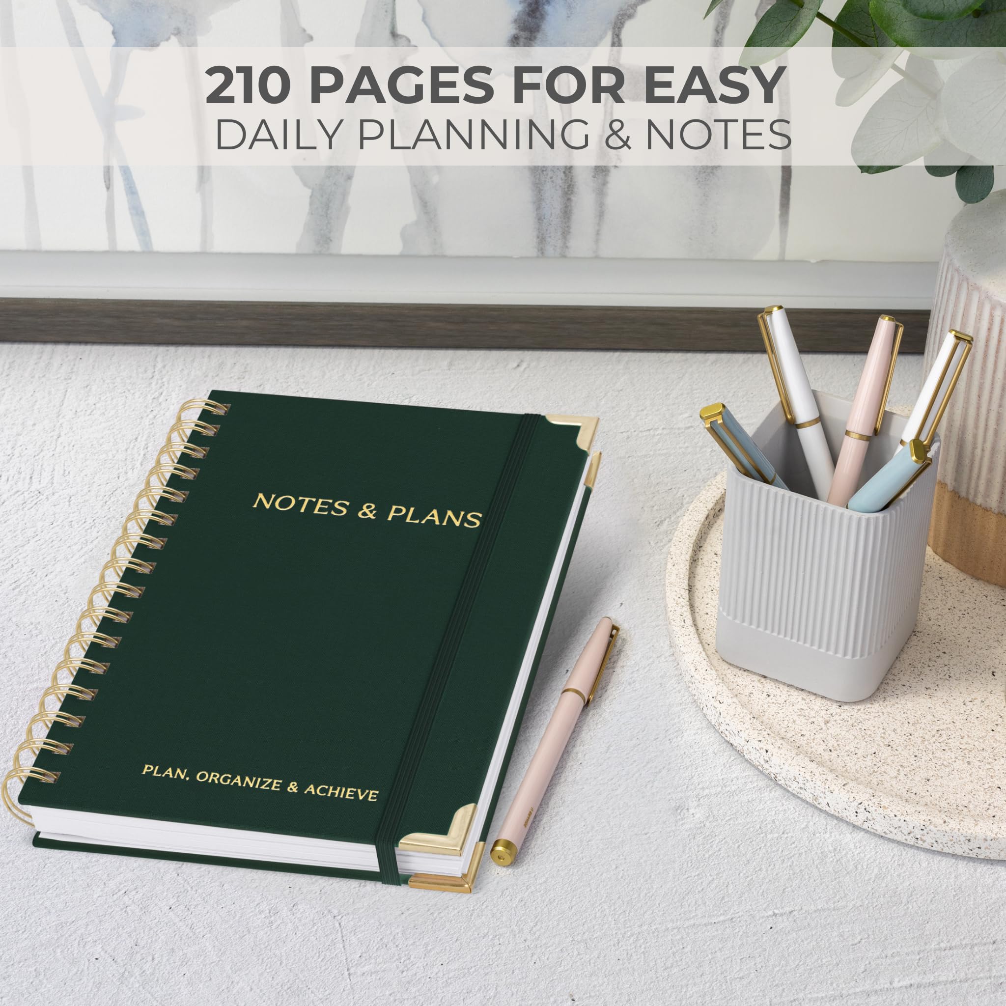 Foto 4 pulgar | Agenda Diaria Y Cuaderno Zicoto Aesthetic Con Horario Por Horas - Venta Internacional.